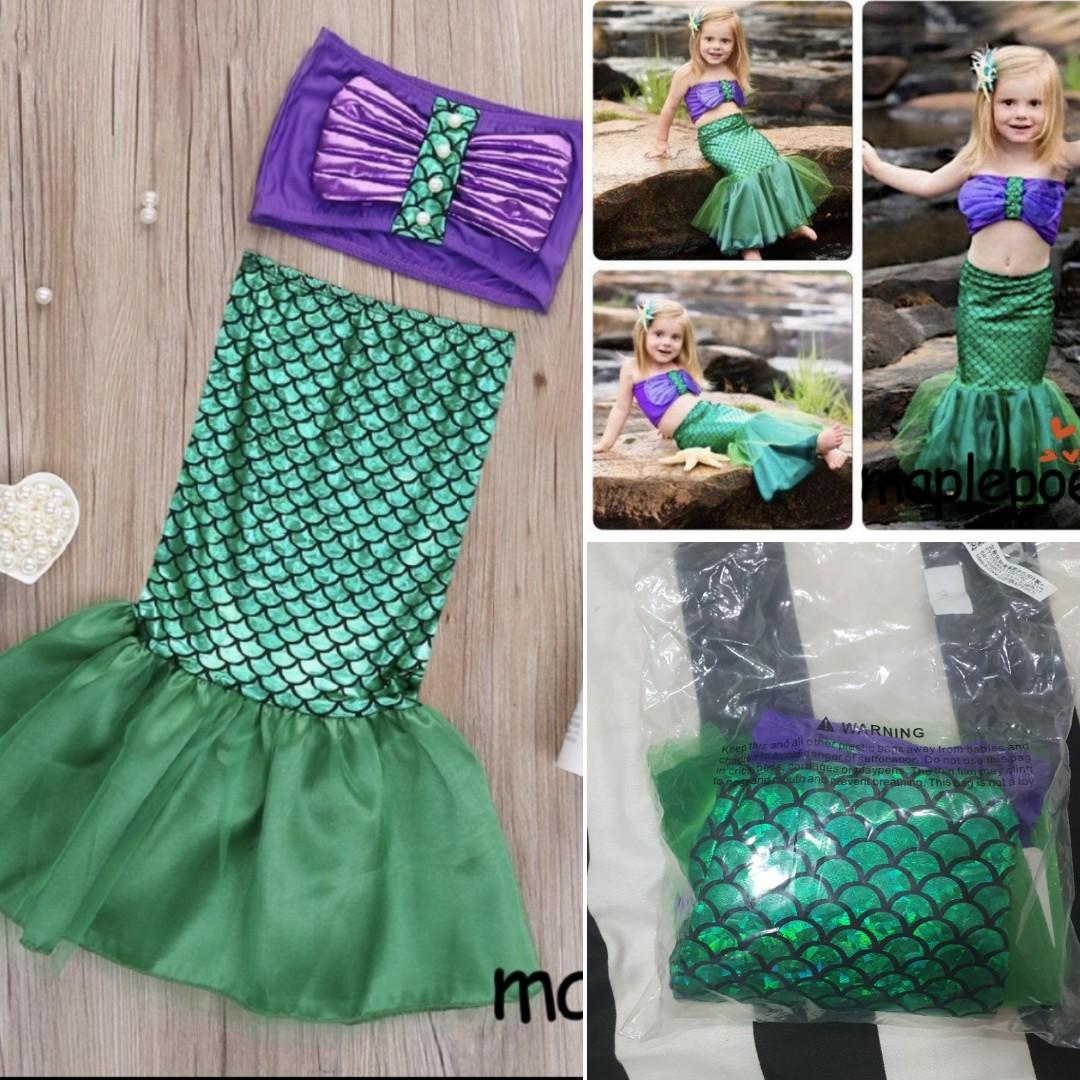 Little mermaid costume, brandnew, 45 yrs old, Babies & Kids, Babies
