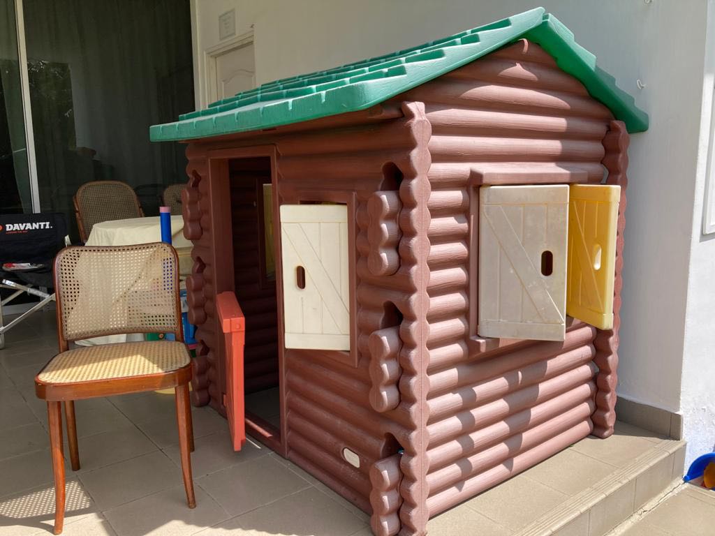 Log Cabin Playhouse Hobbies Toys Toys Games on Carousell