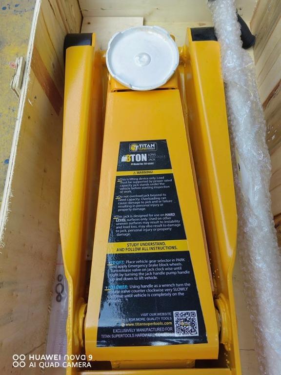 Long Crocodile Jack (Category: Construction Tools & Equipment) located in Manila. Submitted by 09150361920ronvillaflor (Listing ID 1164086249, Image 1). Description: Long Crocodile Jack Model no: TST-LCJ3T Capacity: 3 Tons Min. Height: 145mm Max Height: 600mm Gross Weight: 65kg Price: 18,000.00 Model no: TST-LCJ5T Capacity: 5 Tons Min. Height: 150mm Max Height: 600mm Gross Weight: 95kg Price: 29,500.00 Model no: TST-LCJ10T Capacity: 10 Tons Min. 
