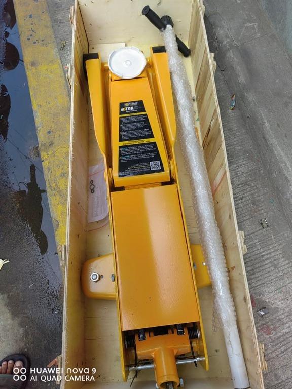 Long Crocodile Jack (Category: Construction Tools & Equipment) located in Manila. Submitted by 09150361920ronvillaflor (Listing ID 1164086249, Image 2). Description: Long Crocodile Jack Model no: TST-LCJ3T Capacity: 3 Tons Min. Height: 145mm Max Height: 600mm Gross Weight: 65kg Price: 18,000.00 Model no: TST-LCJ5T Capacity: 5 Tons Min. Height: 150mm Max Height: 600mm Gross Weight: 95kg Price: 29,500.00 Model no: TST-LCJ10T Capacity: 10 Tons Min. 