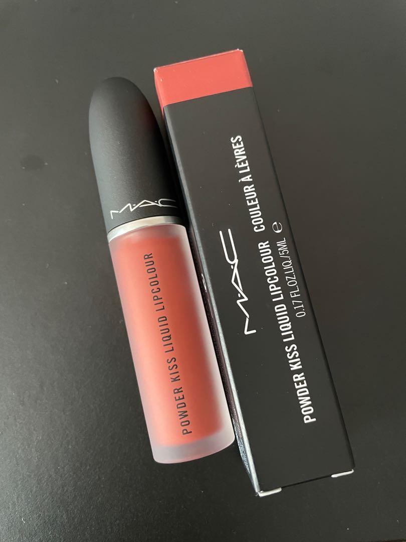 MAC Powder Kiss Liquid Lipstick (Sorry Not Sorry), Beauty & Personal