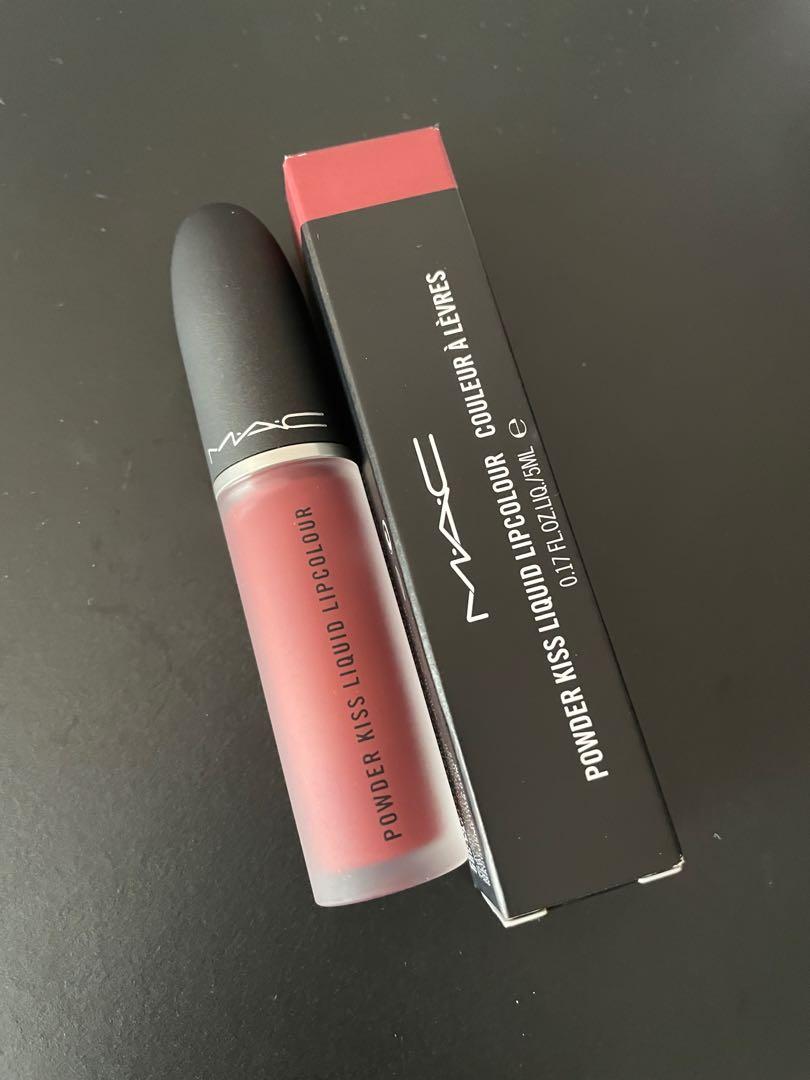 MAC Powder Kiss Liquid Lipstick (Fashion Emergency), Beauty & Personal Care, Face, Makeup on