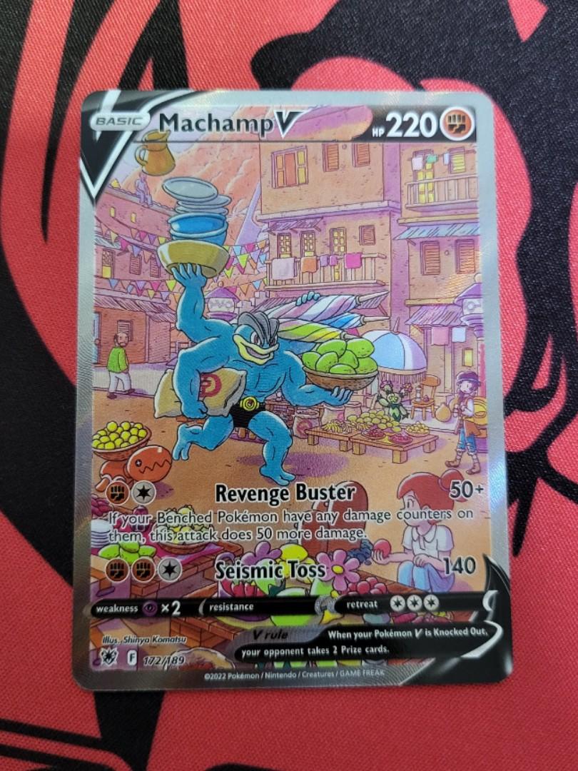 1in40 Machamp V Alternate art, full art, & Vmax repack(please read