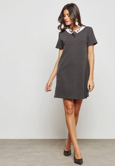 Mango dress with embroidered collar (Category: Dresses) located in Naga. Submitted by empr_ (Listing ID 1164218829, Image 2). Description: XS - S.