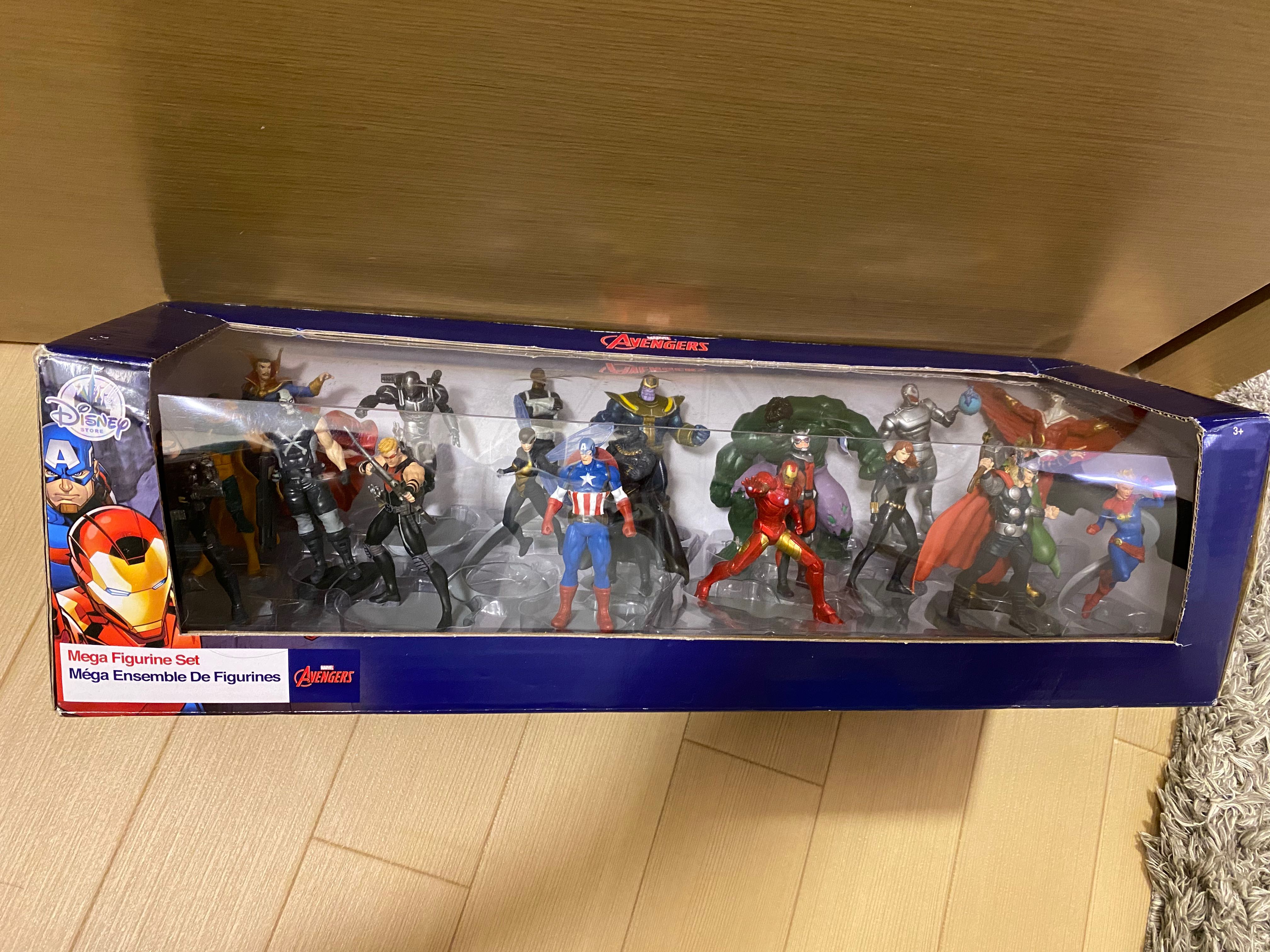 Avengers mega 2025 figurine set