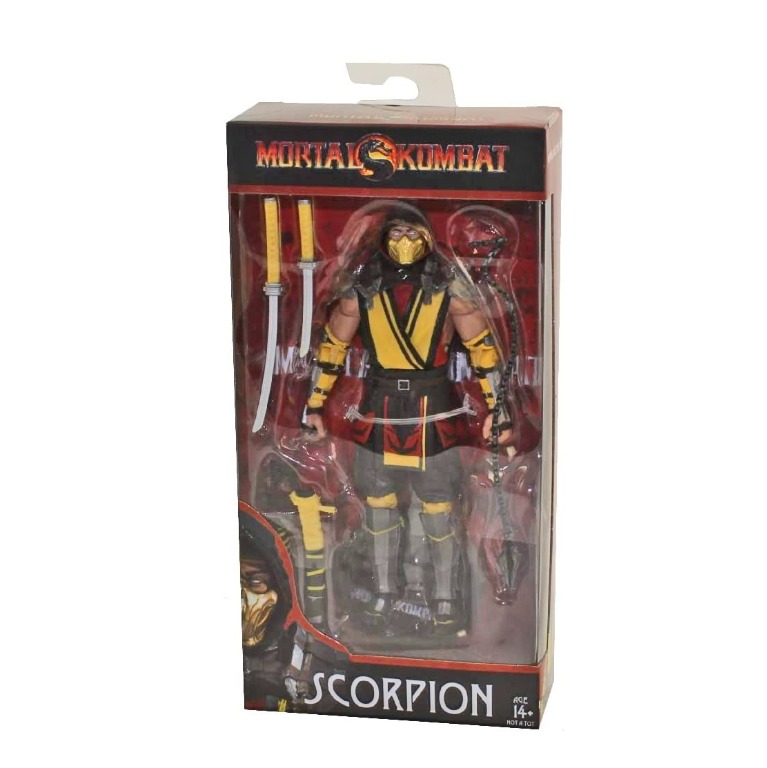 Scorpion action figure mortal kombat outlet