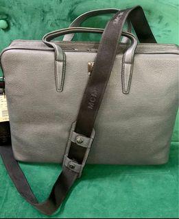 MCM Johan Phantom Large Briefcase Laptop Bag