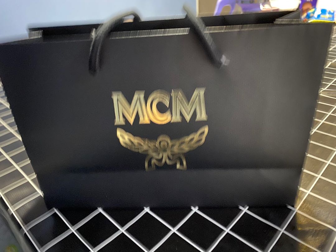 Mcm paper top bag