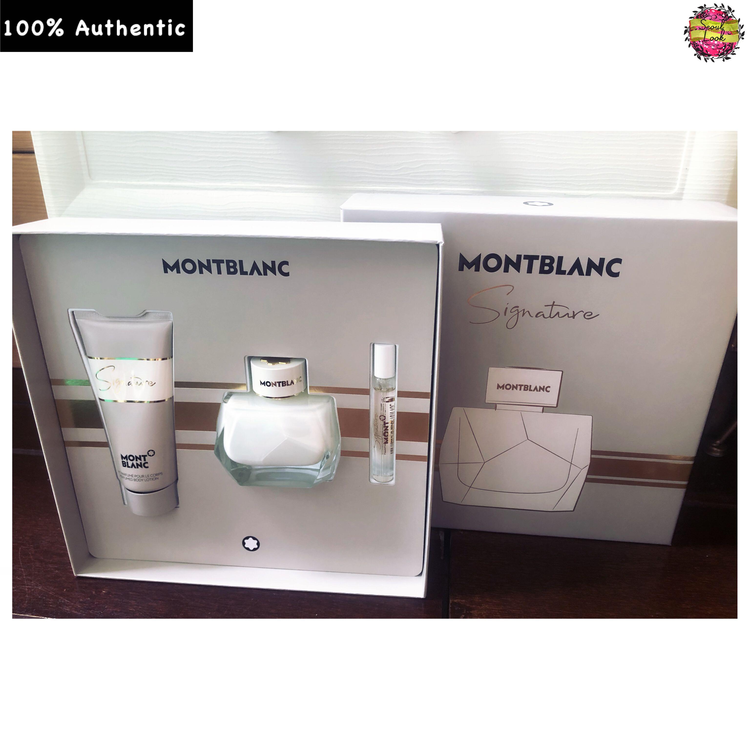 mont blanc signature