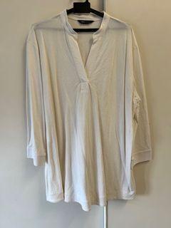 M&S 3/4 cotton top