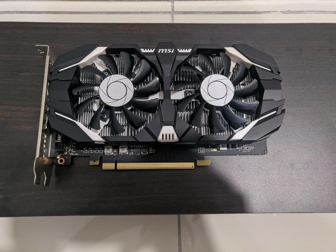 Gtx 1050 2gb msi sales dual fan