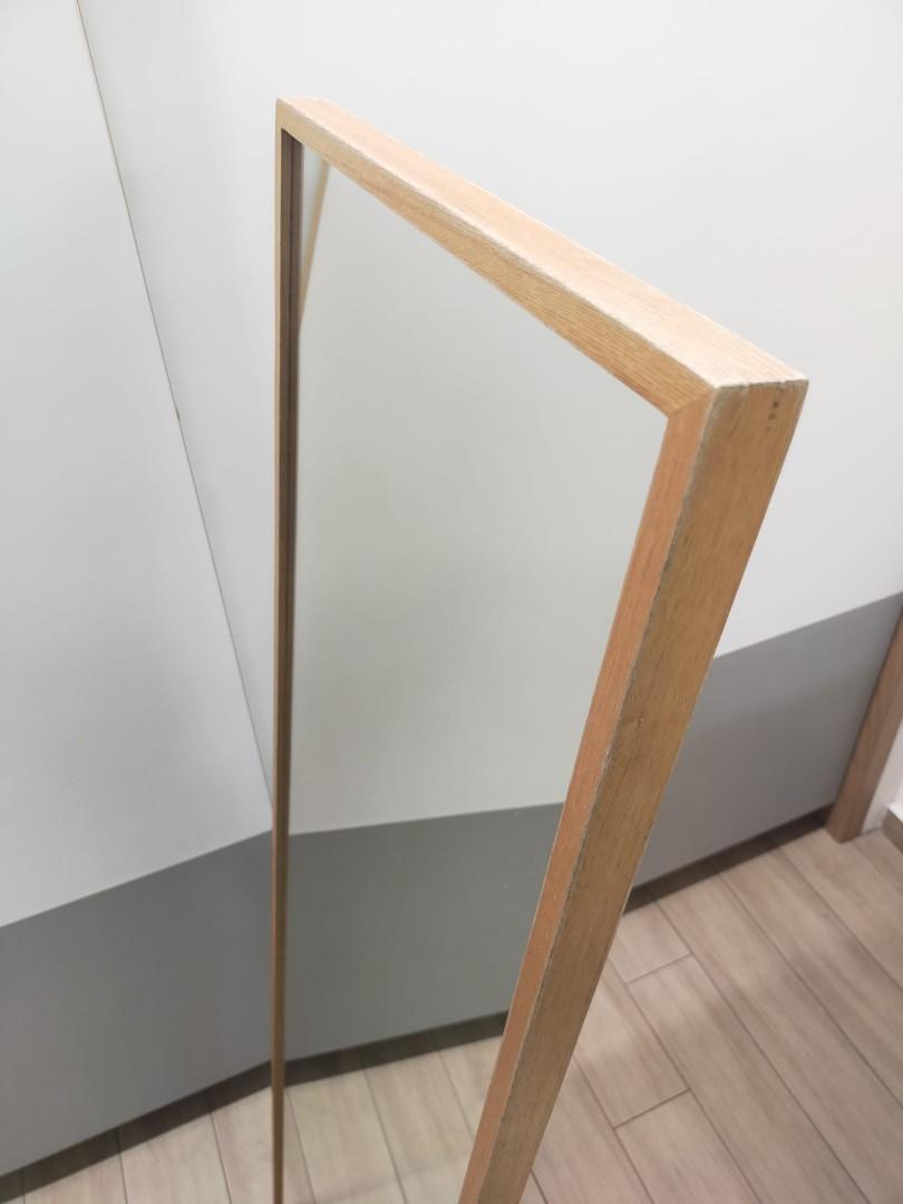 Muji standing mirror, Furniture & Home Living, Furniture, Other Home
