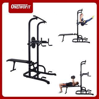 Multifunction Pull Up Bar with Bench Press