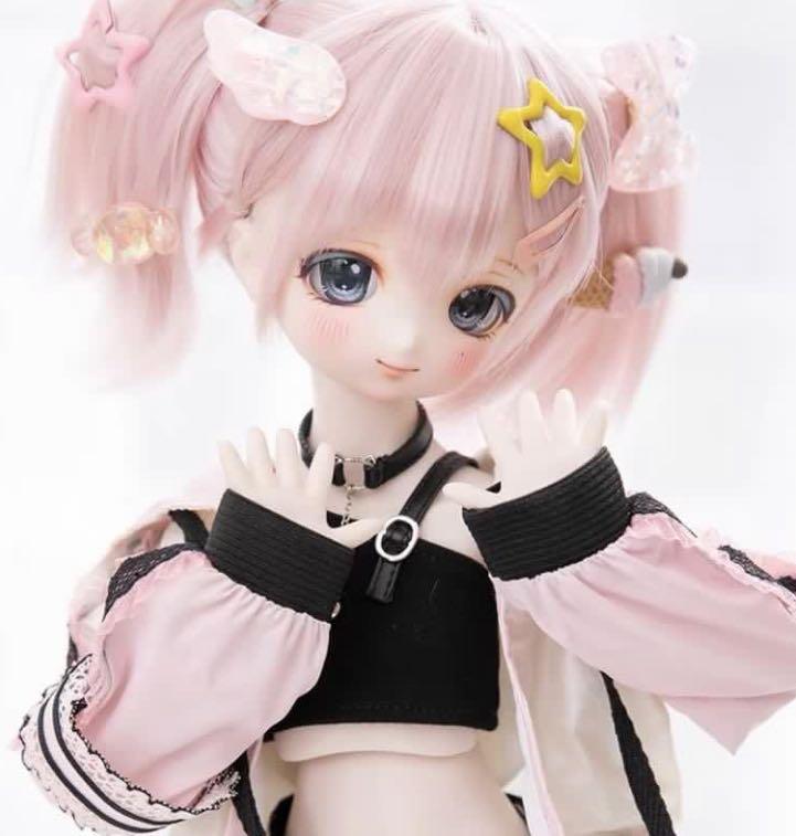 貓鬼neko自制閉口桃桃mjd mdd bjd 1/4 1/3單頭, 其他, 其他- Carousell