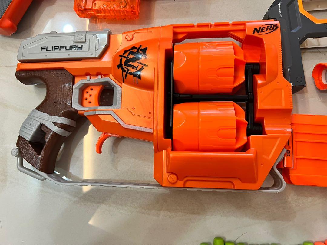 Nerf Guns & Laser X Guns, Hobbies & Toys, Toys & Games on Carousell