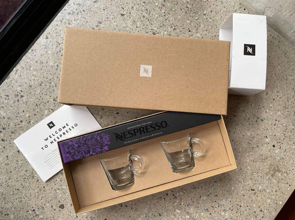 Nespresso sale welcome gift