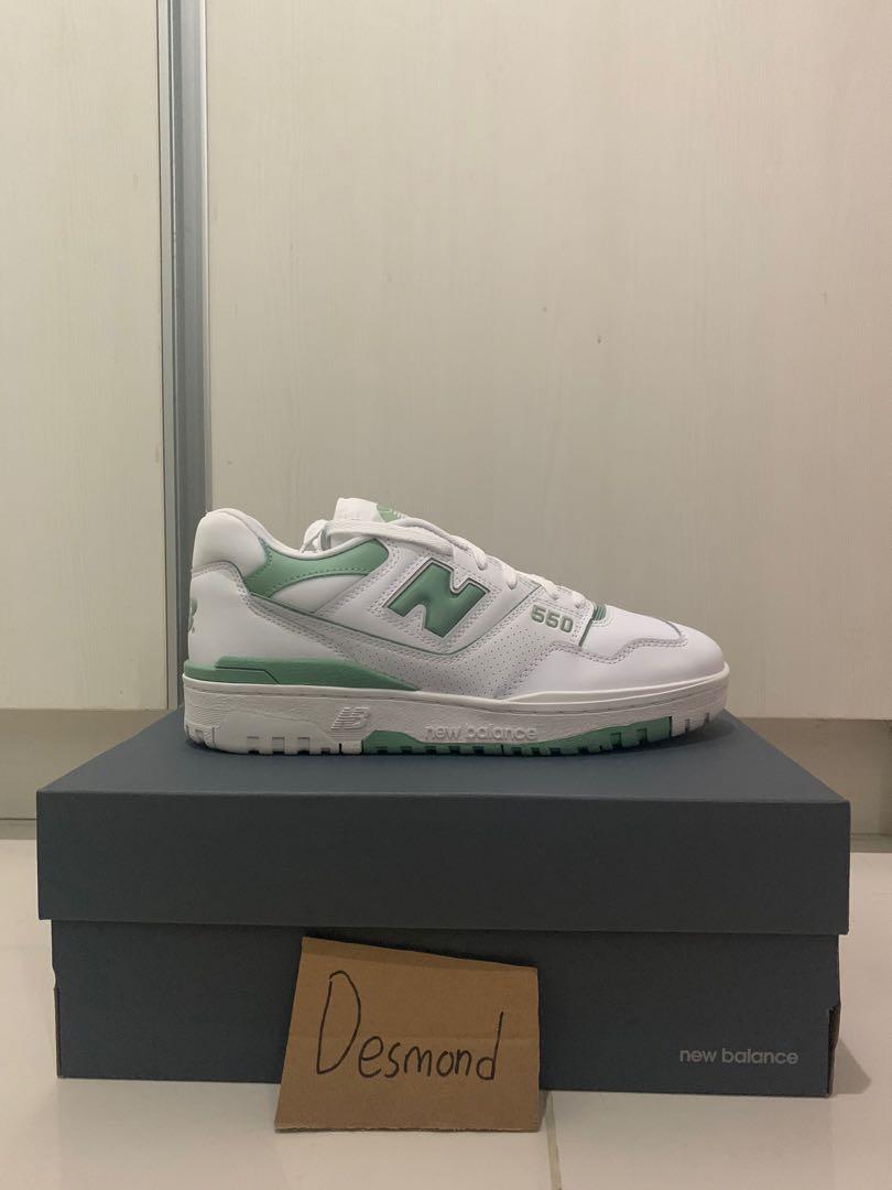 nb 550 white mint