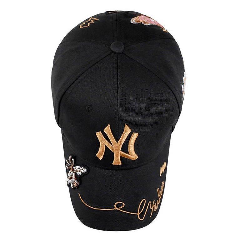 New York Yankees Gold Bee MLB Baseball Cap Mens Fashion Watches   Accessories Caps  Hats on Carousell