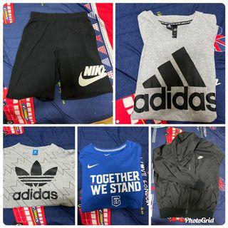 Nike adidas