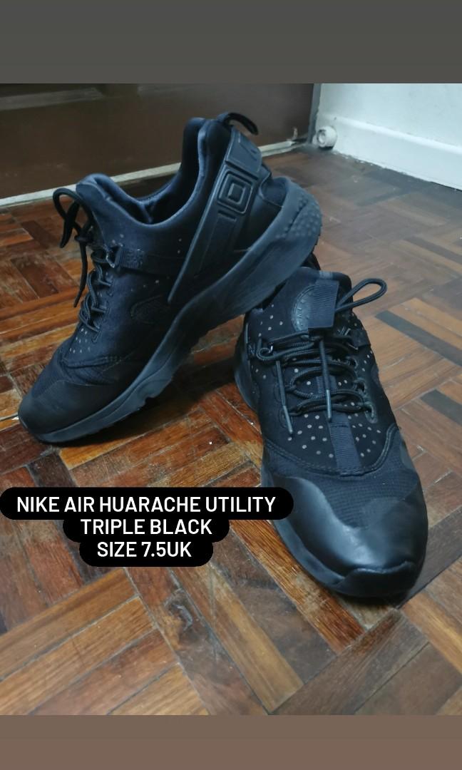 Nike Air Huarache Utility Men s Fashion Footwear Sneakers on