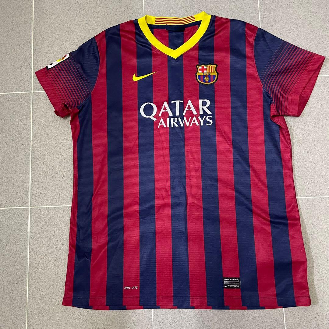 Nike Barcelona jersey, Women's Fashion, Tops, Shirts on Carousell
