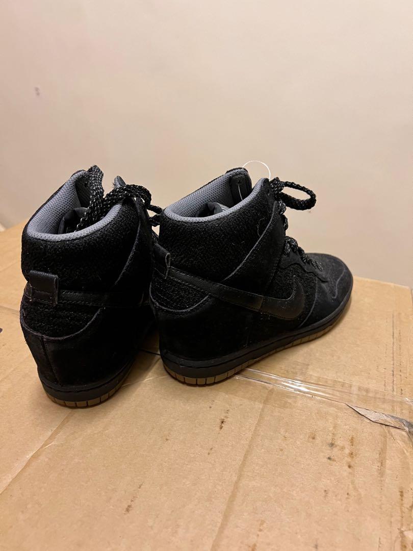 nike dunk sky high heels