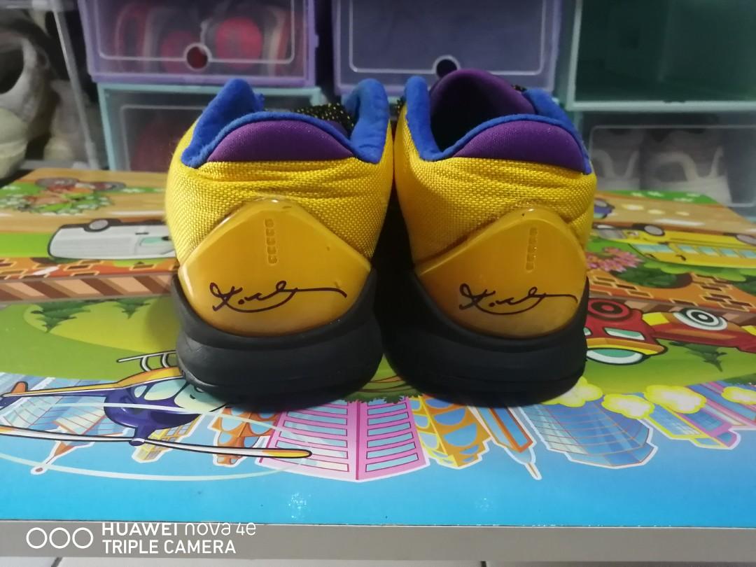 Lakers kobe shoes sales