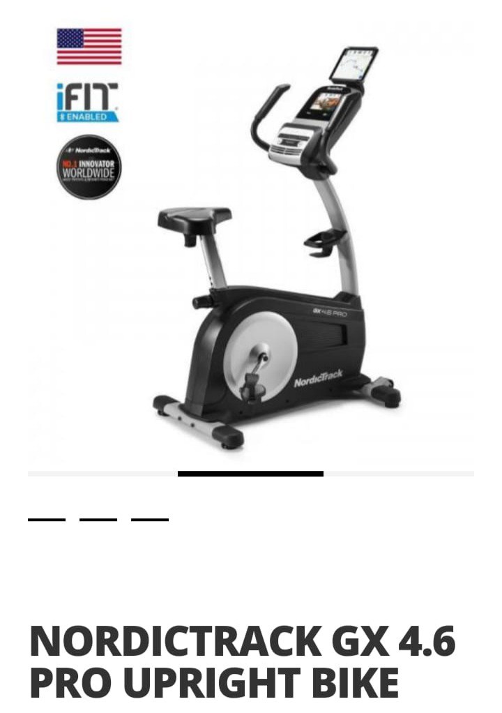 Nordictrack gx 4.6 on sale pro exercise bike review
