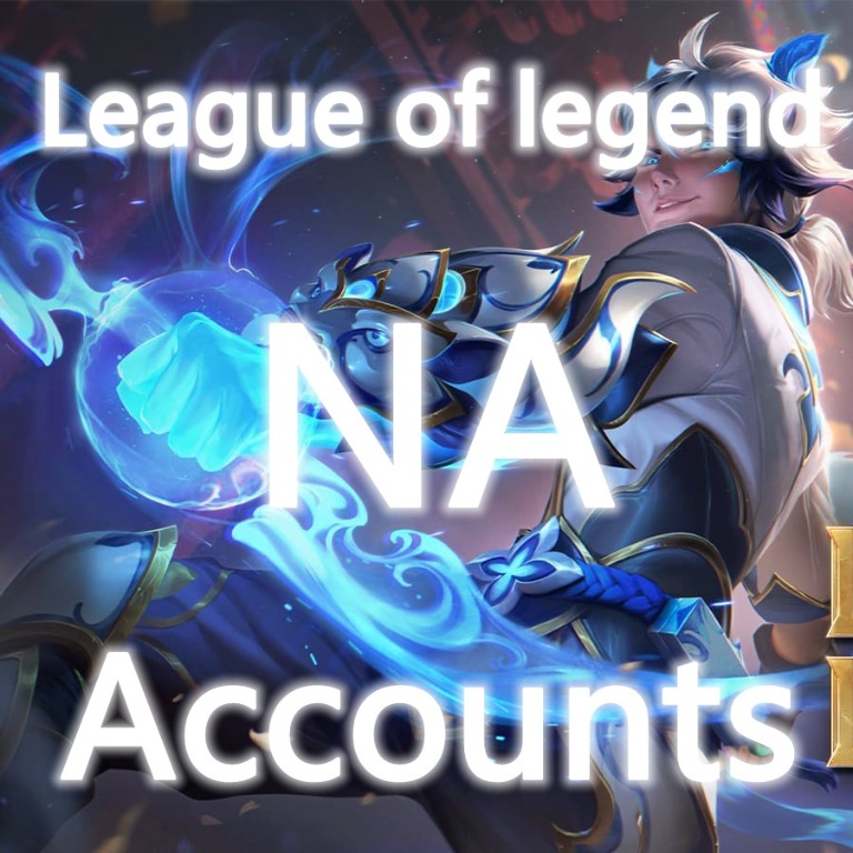 LoL Account NA Level 30 Smurf League of Legends 30-50K BE Unranked