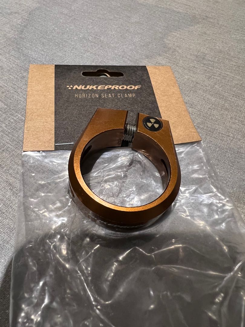 Nukeproof seat clamp., Sports Equipment, Bicycles & Parts, Parts & Accessories on Carousell