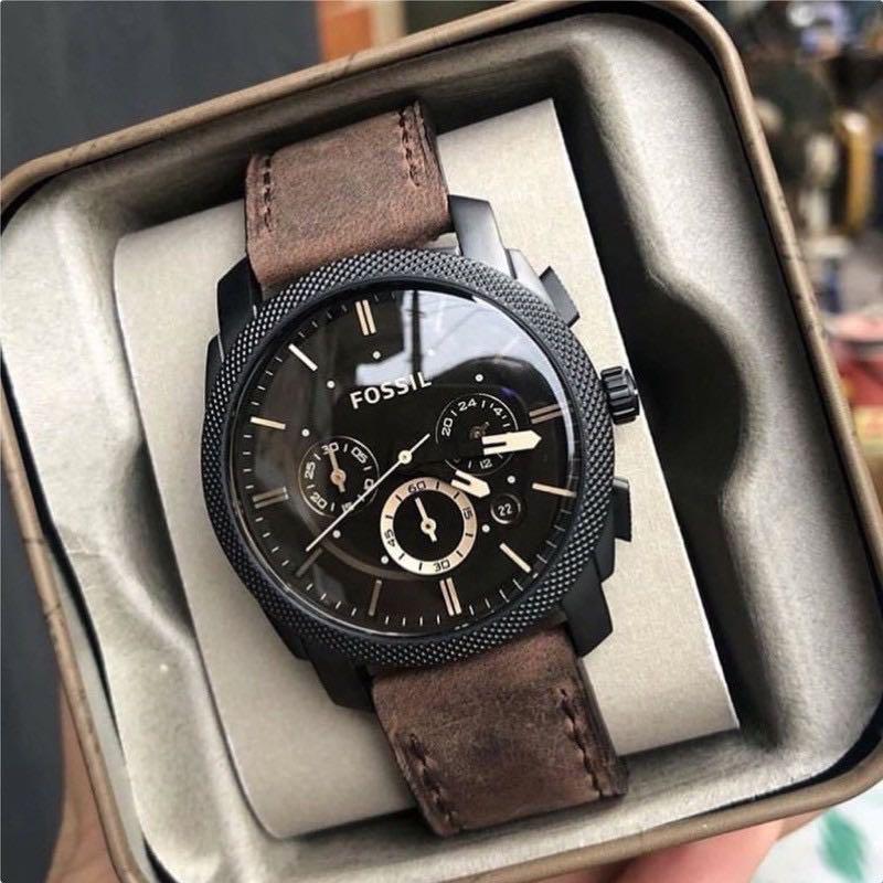 Fossil Watch Men Brown Fs4656, Fesyen 