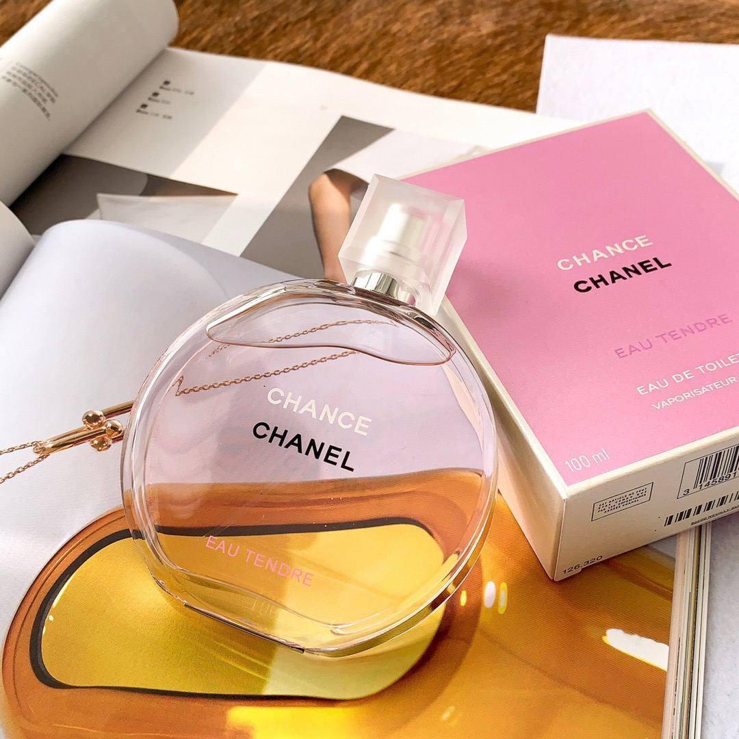 ORIGINAL) CHANEL Chance Eau Tendre Eau De Parfum 100ml, Beauty