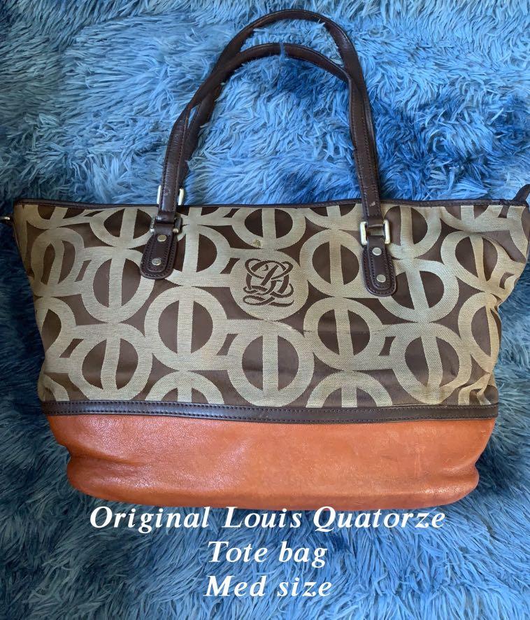 LOUIS QUATORZE mono tote bag - Lovecat Preloved Bags