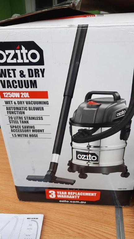 Ozito vacuum clearance