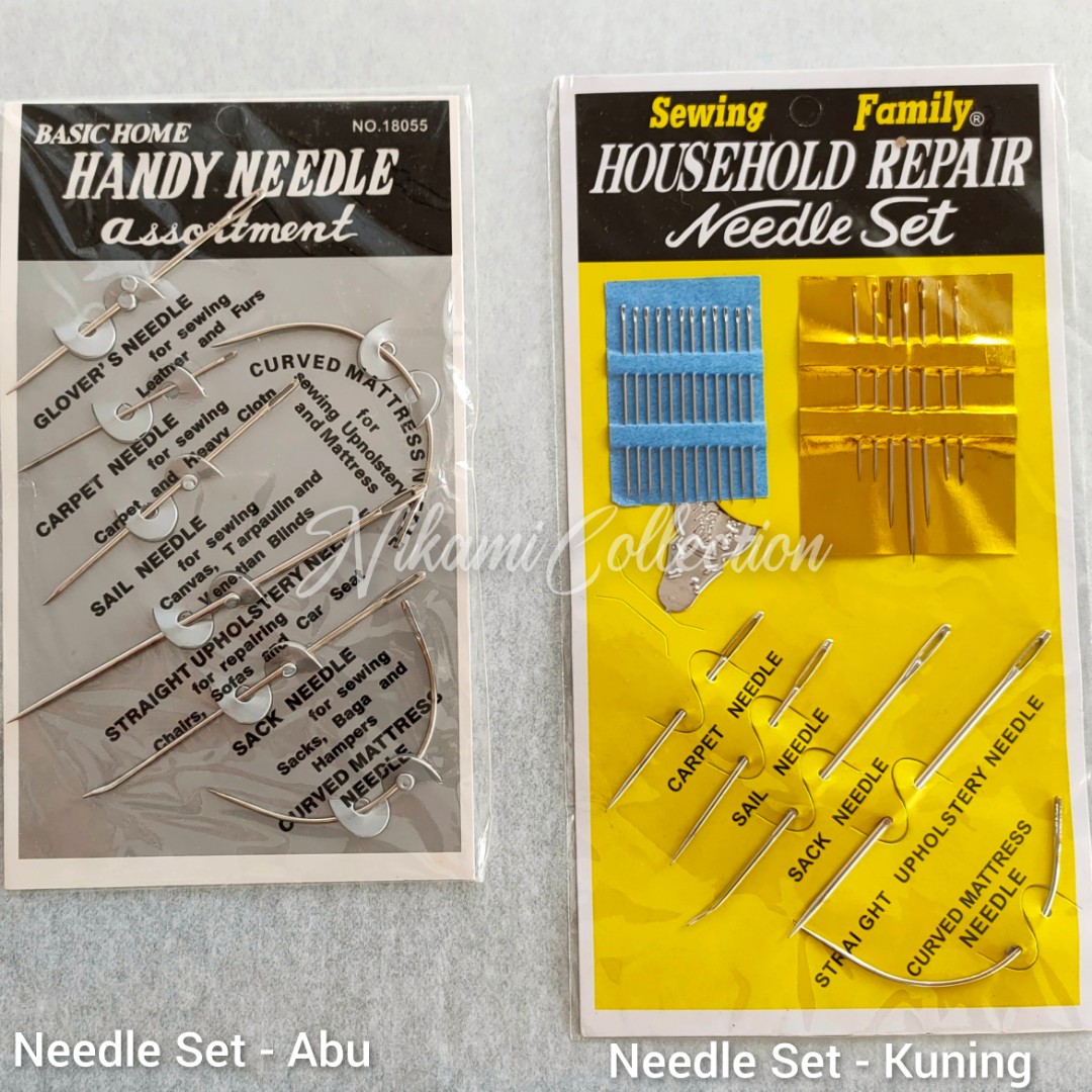 Handy Needle Set with Glover's Carpet Sail Straight Upholstery