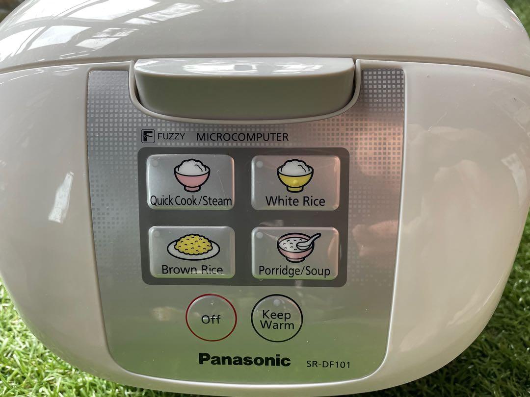 Panasonic rice cooker 1L fuzzy logic, TV & Home Appliances, Kitchen