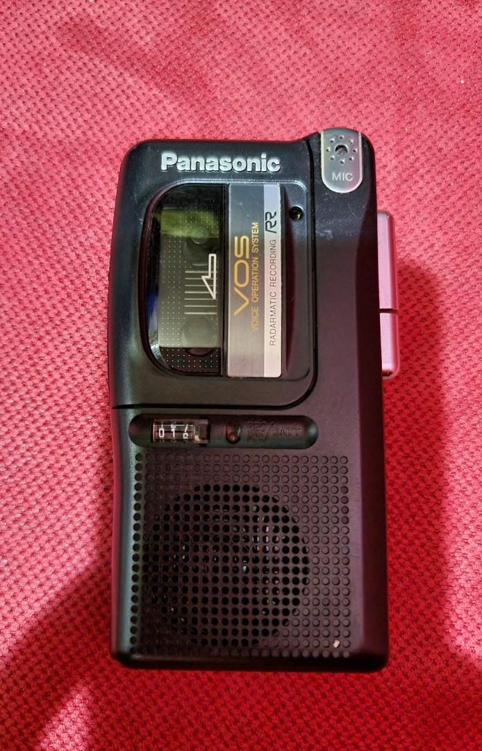 Panasonic Voice Recorder (Category: Voice Recorders) located in Mandaluyong City. Submitted by selleyo (Listing ID 1164229443, Image 1). Description: Vintage Panasonic Voice Recorder Working Play/Rewind/Fastforward Considered as untested on Micro Casette without battery Cover.