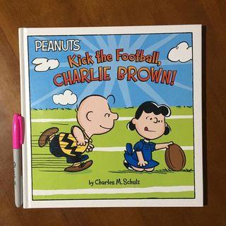 SALE - Peanuts: Kick the Football, Charlie Brown by Charles M. Schulz