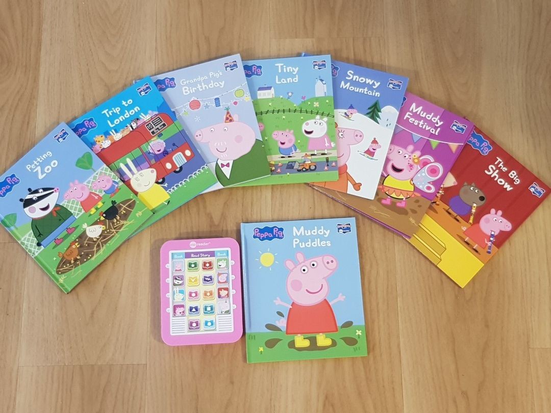 Peppa Pig Me Reader 8Book Library and Electronic Reader Sound Book