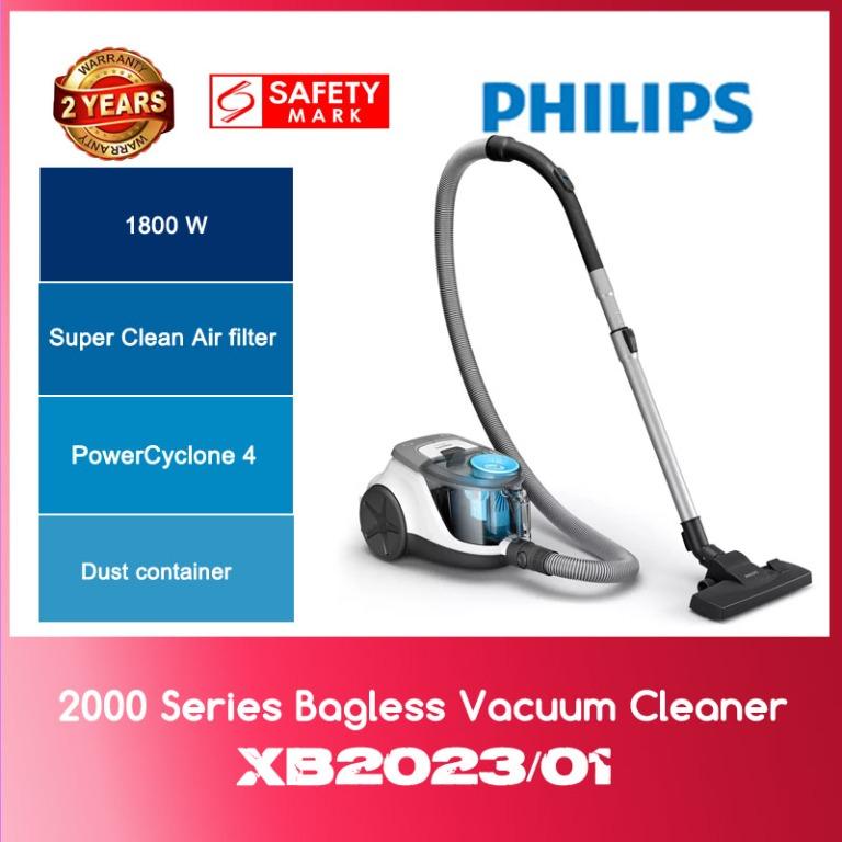 Philips XB2023 01 2000 Series Bagless Vacuum Cleaner WITH 2 YEARS WARRANTY