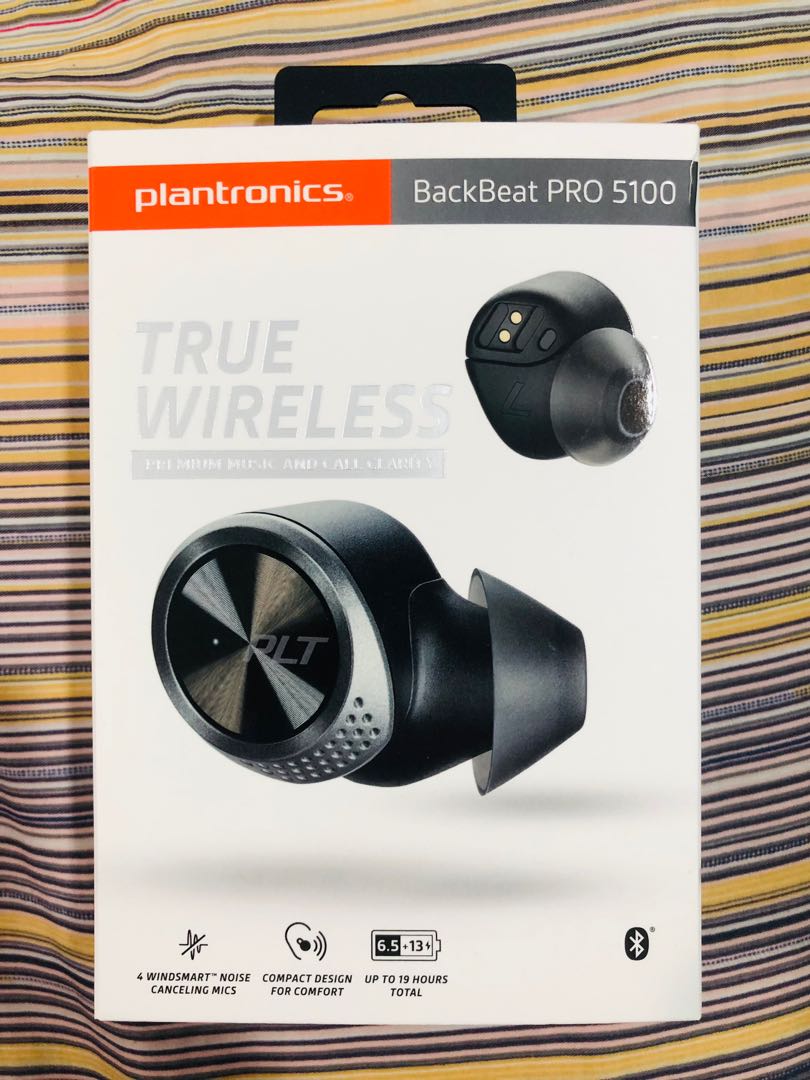 Plantronics BACKBEAT PRO 5100 真無線藍芽耳機繽特力, 耳機及錄音音訊