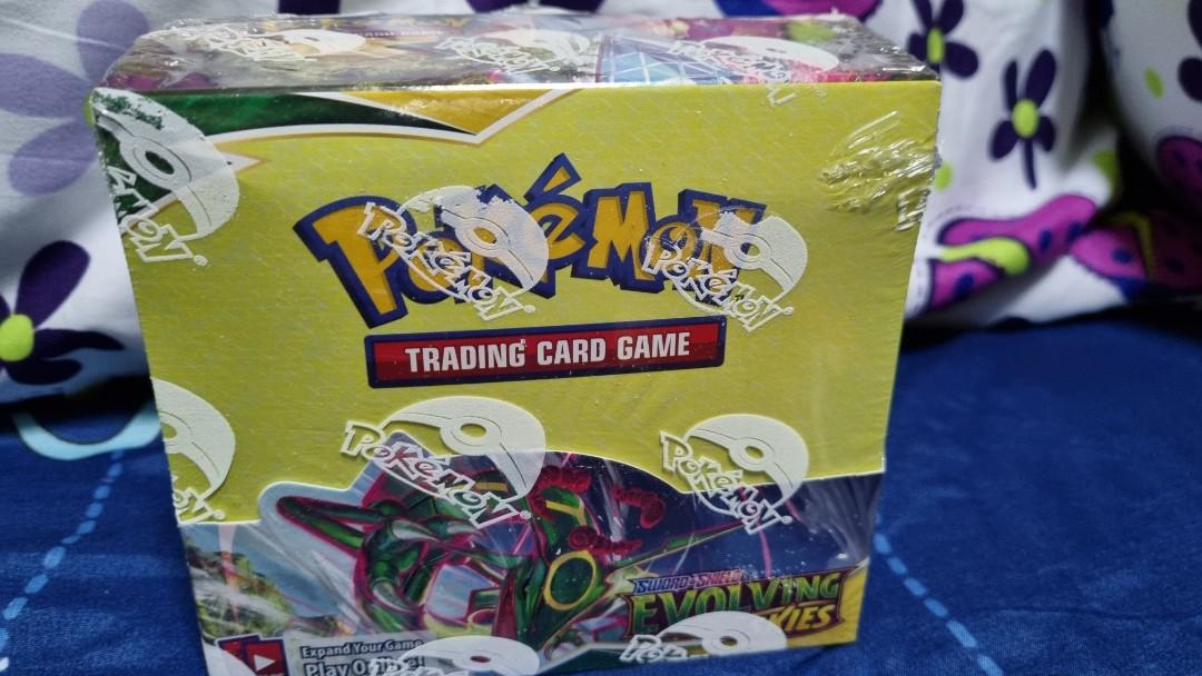 Pokemon TCG Evolving Skies Booster Box (Reprint), Hobbies & Toys, Toys &  Games on Carousell