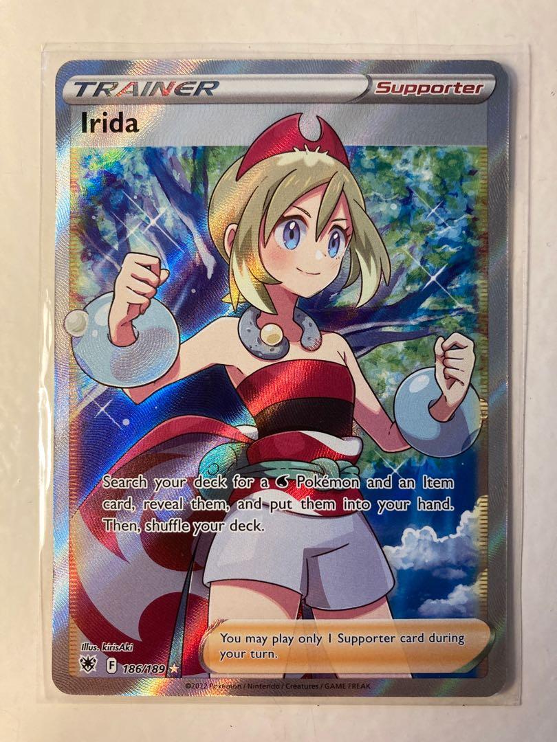 Pokemon Tcg Full Art Irida Hobbies And Toys Toys And Games On Carousell 