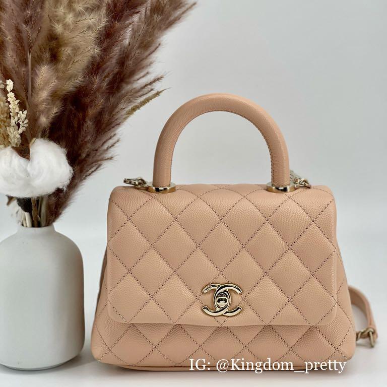 Pre-order Chanel Coco Handle Mini Size Caviar, Luxury, Bags & Wallets on  Carousell