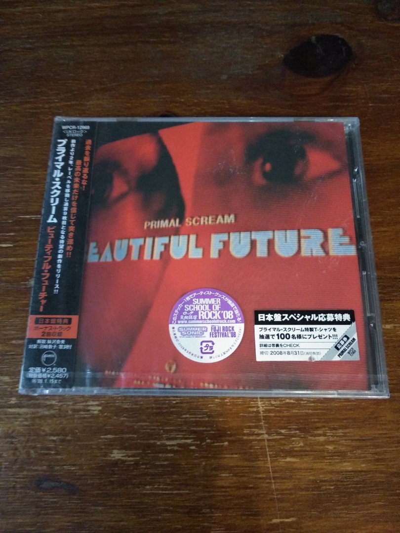 Primal Scream. Beautiful Future JAPAN CD SAMPLE, 興趣及遊戲, 音樂樂器 配件, 音樂與媒體- CD  及DVD - Carousell