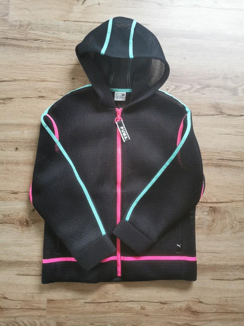 Puma Mesh Jacket Women s Fashion Activewear on Carousell