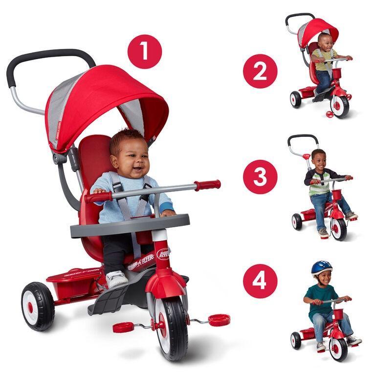 Radio Flyer All Terrain Stroll N Trike Red Babies Kids