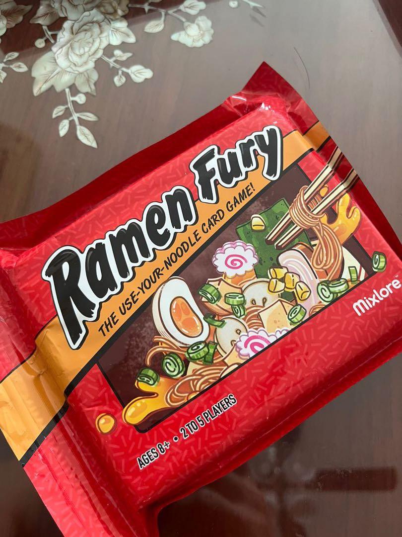 Ramen Fury Card Board Game, Hobbies &amp; Toys, Toys &amp; Games on Carousell