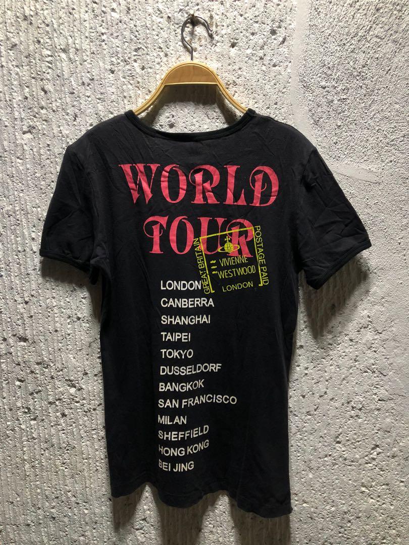 包装無料 【レア】viviennewestwood ワールドツアーTシャツ