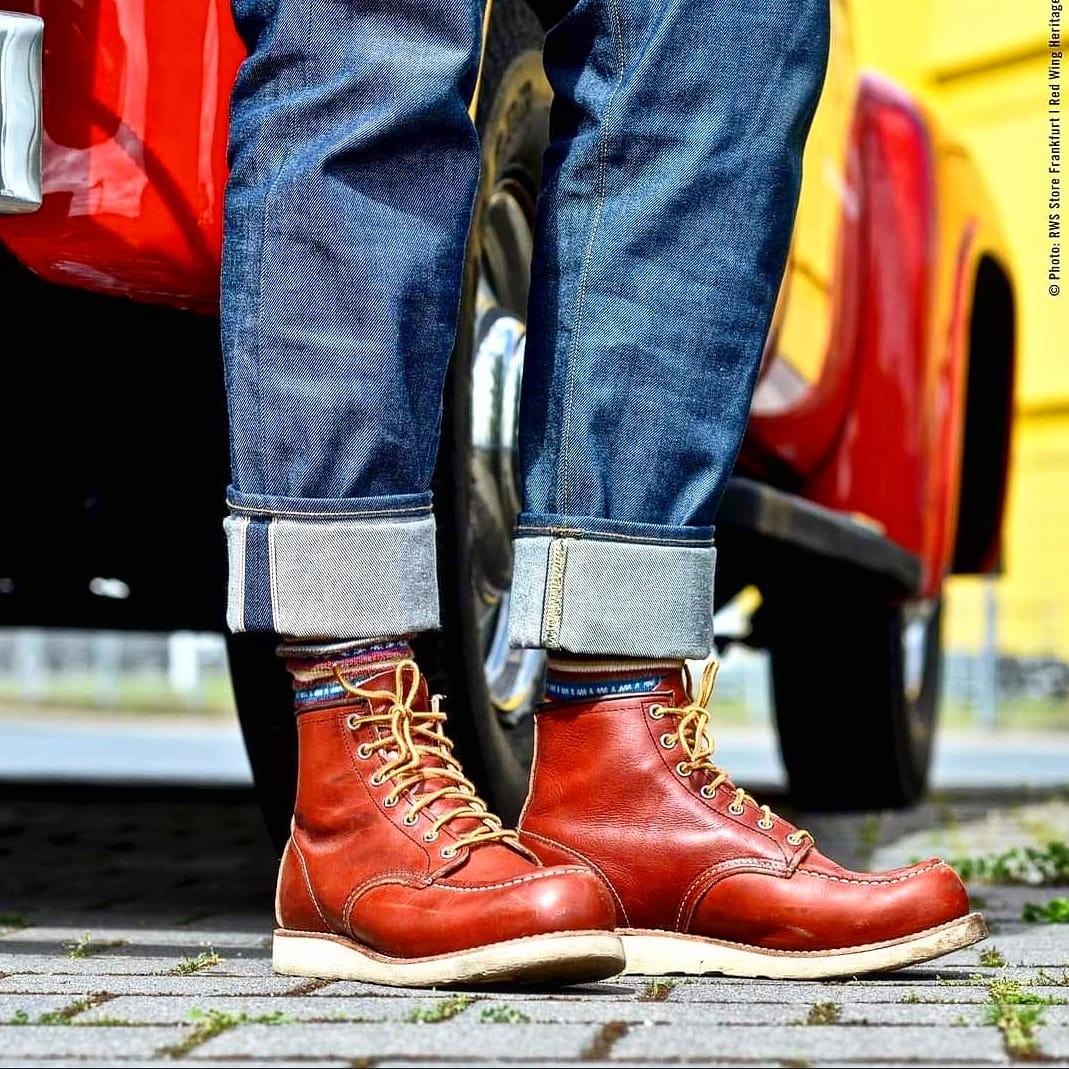 Red Wing 8131 Genuine Leather boots 🇺🇸美國製#22生日慶, 男裝, 鞋
